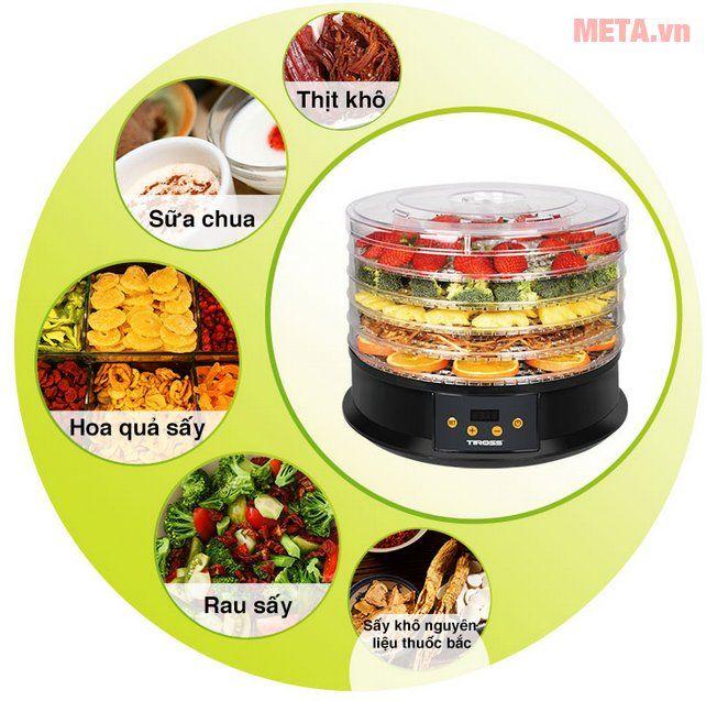 Máy sấy thực phẩm Tiross TS9682 