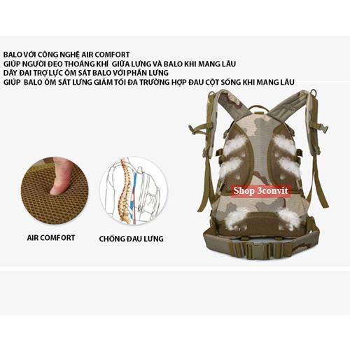 Balo Du Lịch, Phượt Phong Cách Quân Đội Cool Walker