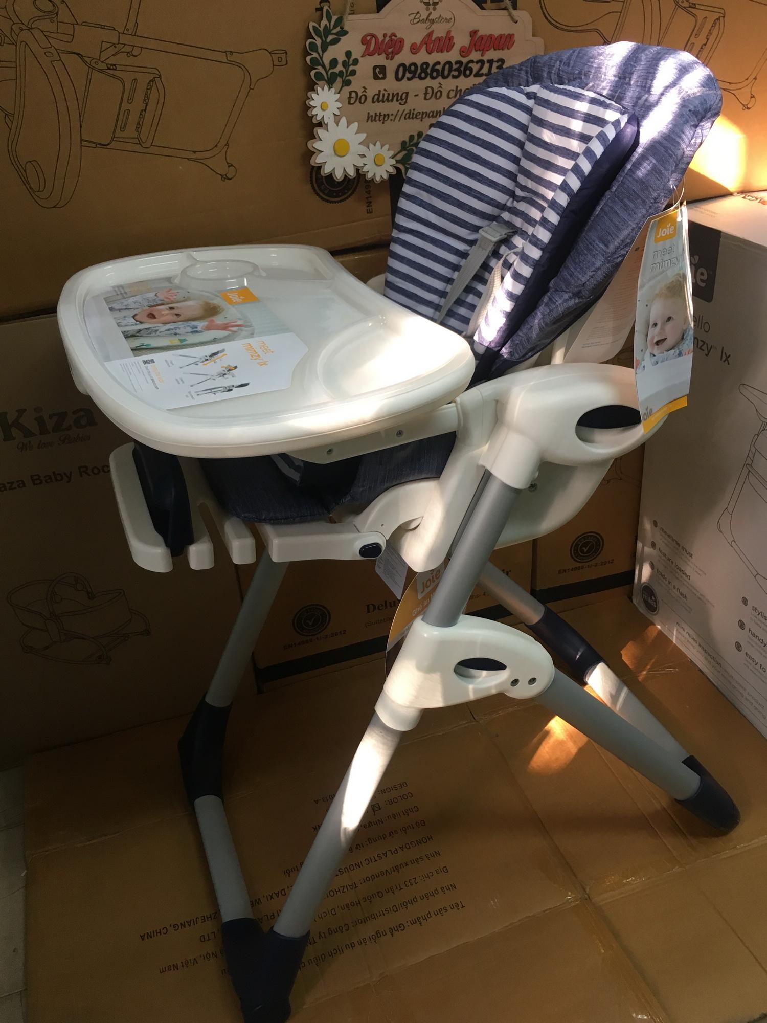 Ghế ăn cao Joie Mimzy LX Denim