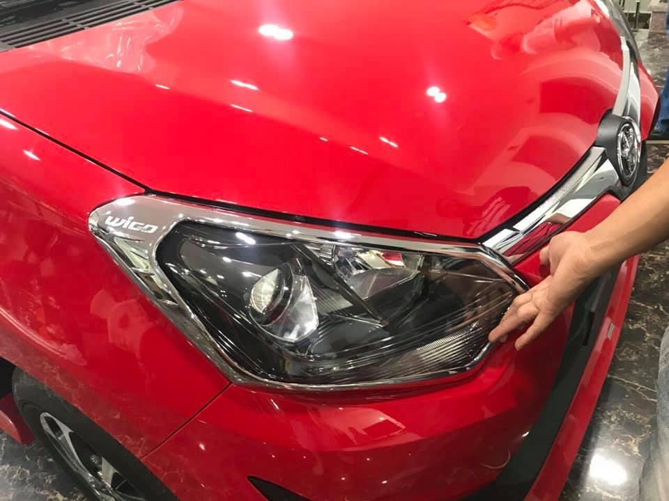 Ốp viền đèn pha và hậu Wigo