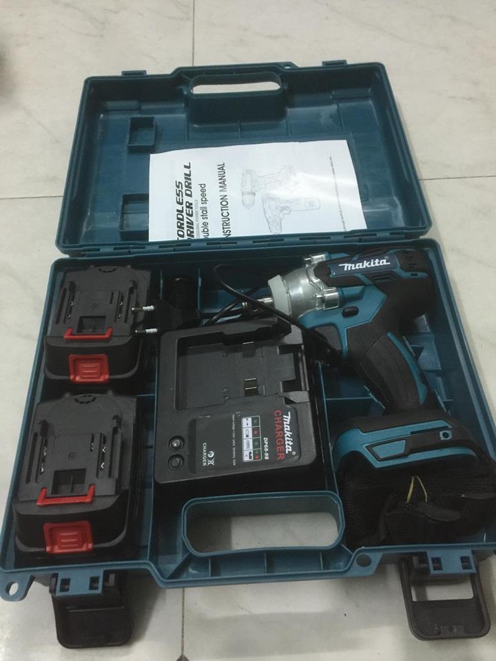MÁY SIẾT BULONG MAKITA DÙNG PIN 68V (Hàng Mới Không Chổi Than)