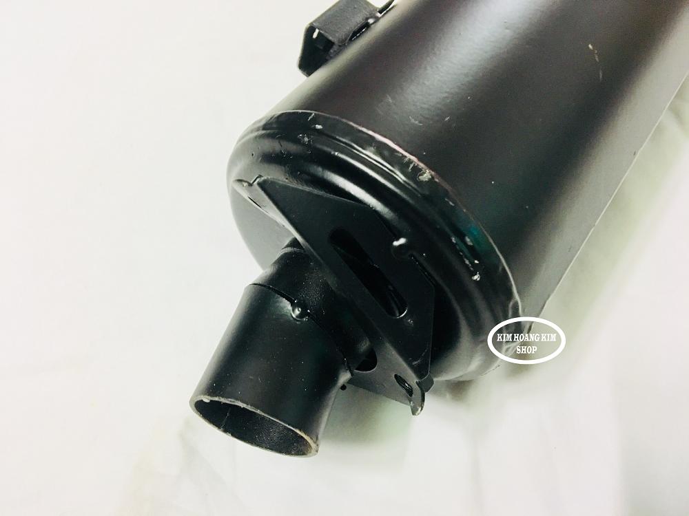 Pô Winner 150 móc sẵn tiếng ấm + ốp pô màu xanh