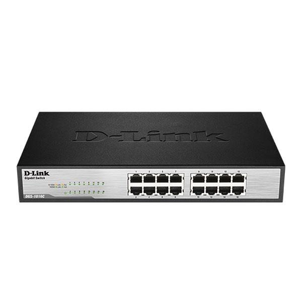 Hub 16 Port D-Link Dgs-1016C Black and Silver
