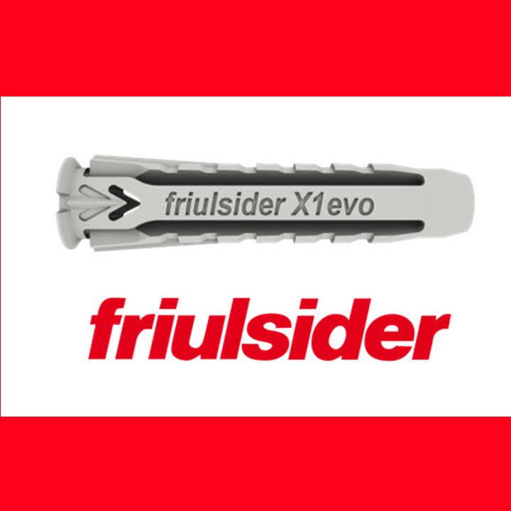 [HCM]Túi 100 cái tắc kê nhựa cao cấp Friulsider X1 8x40 (SX tại Ý)