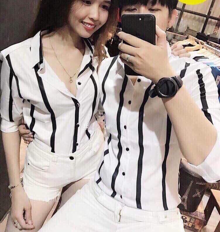 ÁO SƠ MI NAM NỮ 3D PHI LỤA TYNAFASHION 020