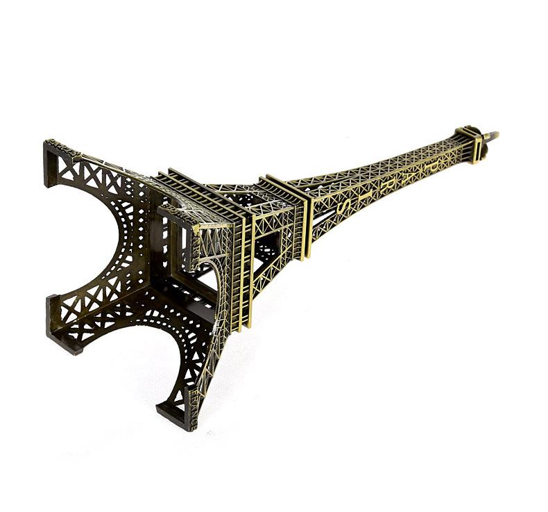 [HCM]Mô hình tháp Eiffel cao 18 cm (màu vàng rêu)