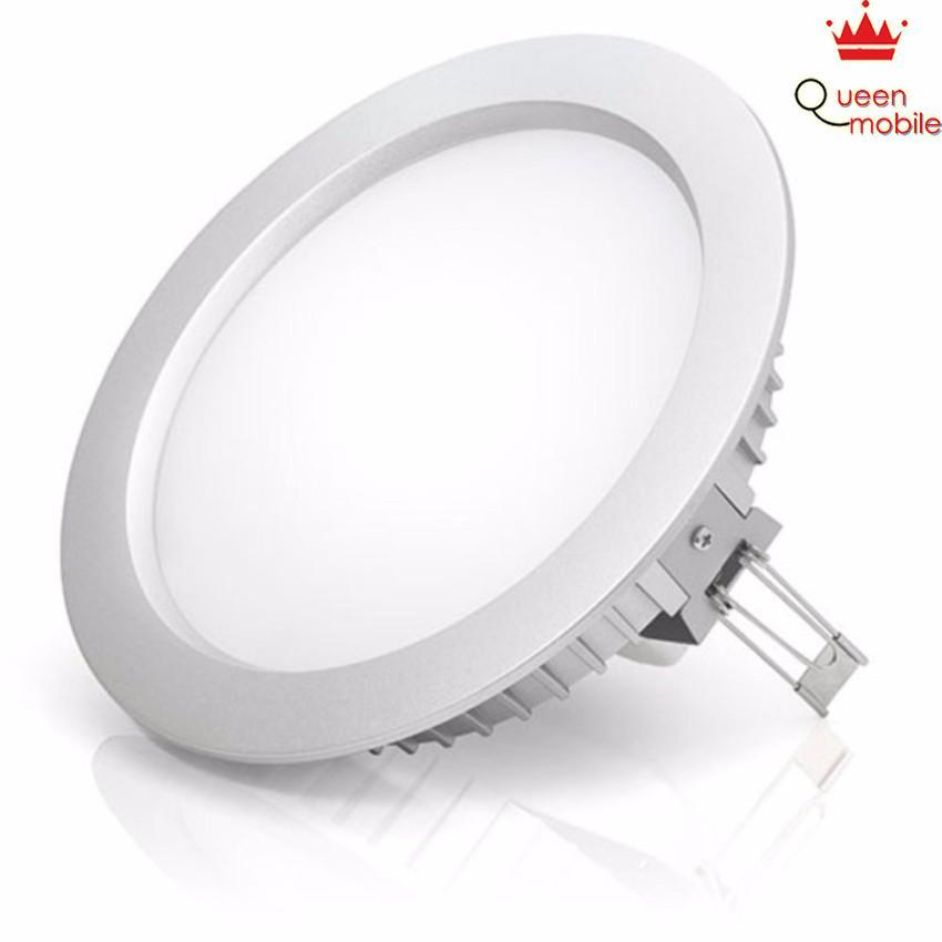 Bộ Combo 10 đèn led downlight âm trần ánh sáng màu trắng/vàng công suất 18W bóng tròn