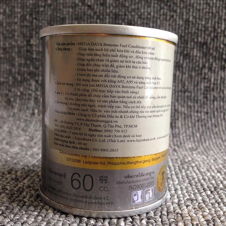 Dung DỊch Vệ Sinh Buồng Đốt Xe Máy MegaDaya (60ml)