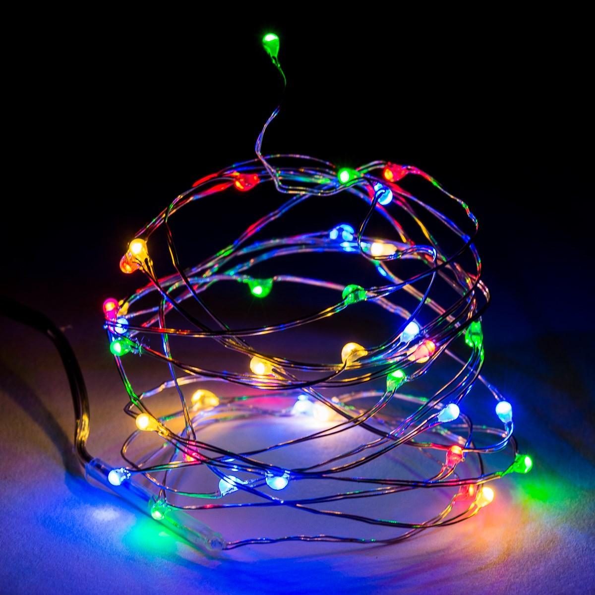 Đèn led đom đóm 10m - rgb