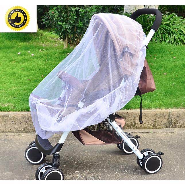 Màn chống muỗi, bụi cho xe đẩy kích thước 150x150cm
