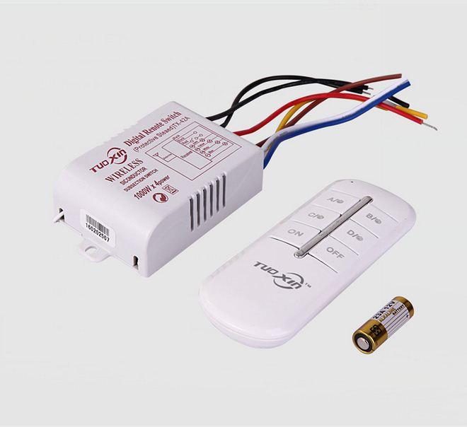 Công tắc điều khiển từ xa RF 3 cổng