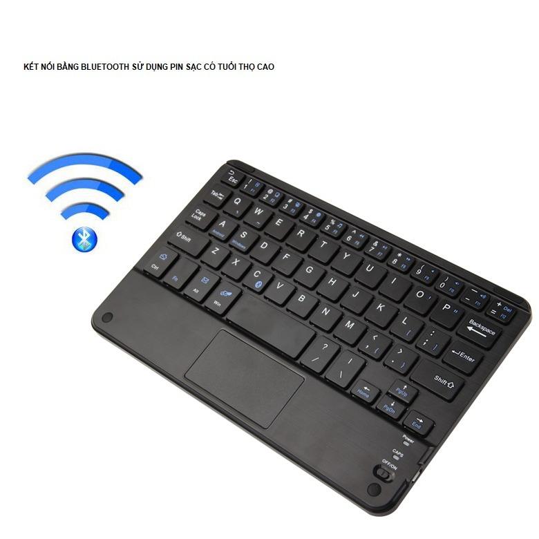 Bàn phím Bluetooth 8 inch có touchpad