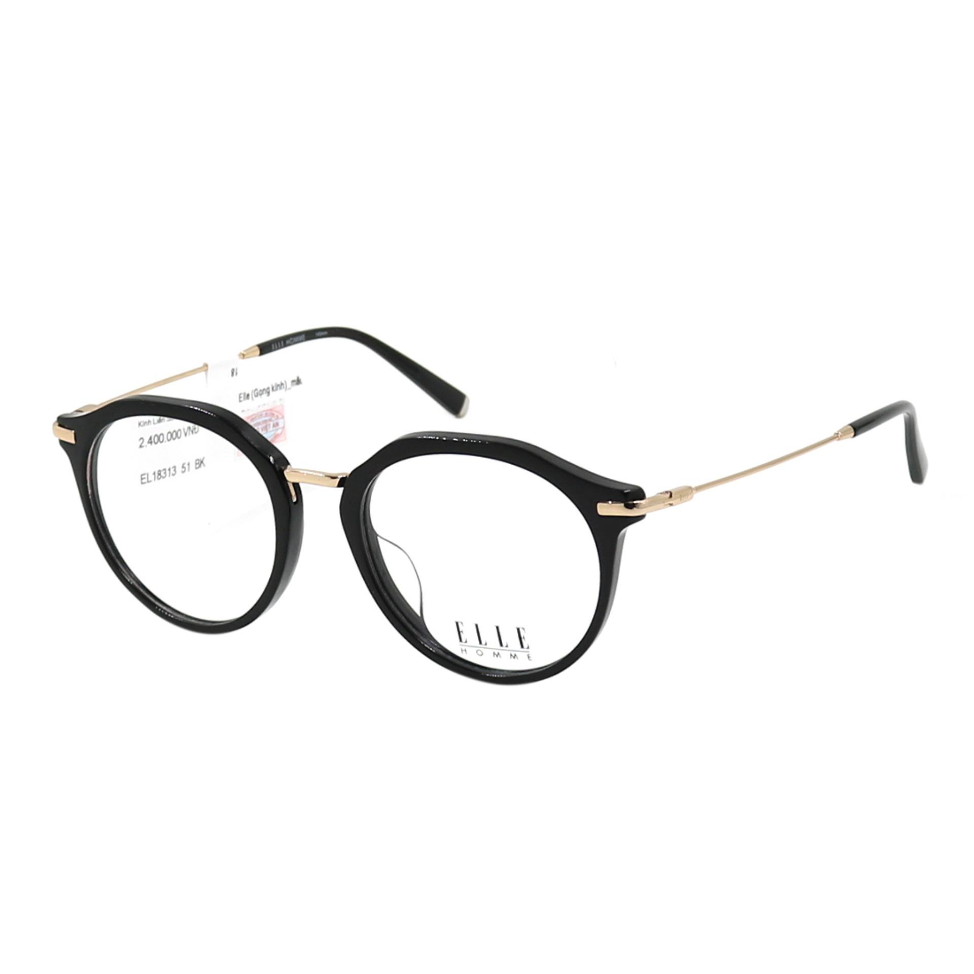 [HCM]Gọng kính ELLE EL18313 BK