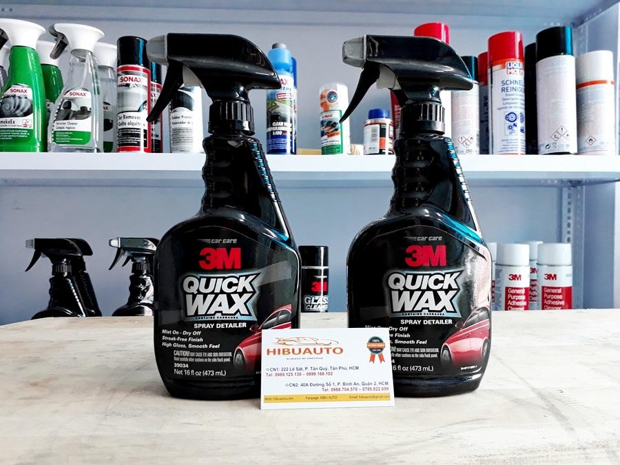 [FreeshipMAX] [HCM]Dung Dịch Tăng Độ Bóng Sơn 3M Quick Wax 473ml 39034