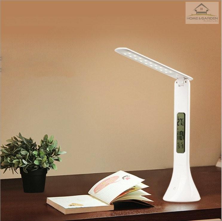 Đèn bàn học led cao cấp SUNSHINE 600mAh (đo nhiệt độ, giờ, ngày) - Home and Garden