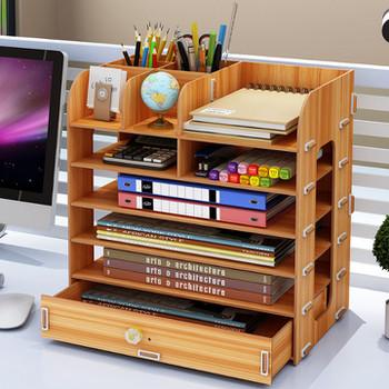 Kệ sách gỗ mini để bàn B05