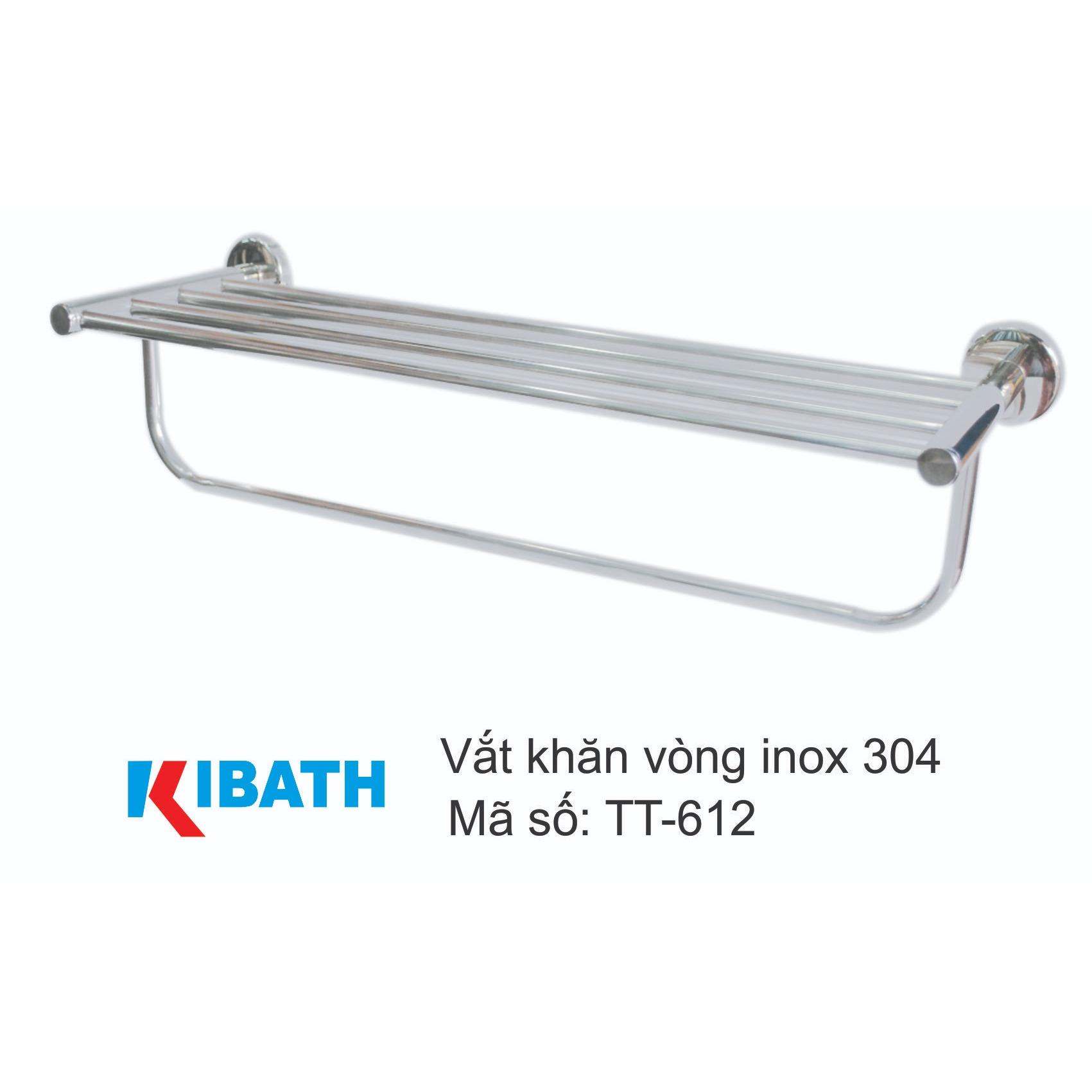 [HCM]Thanh vắt khăn tầng Inox 304 KIBATH