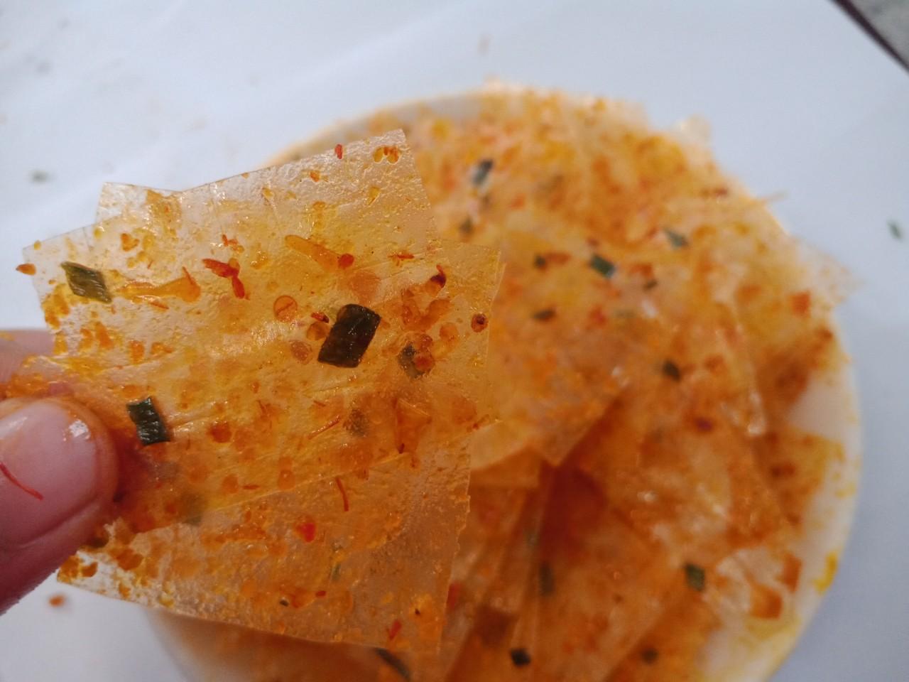 500G BÁNH TRÁNG TRỘN SA TẾ TÉP LÁ
