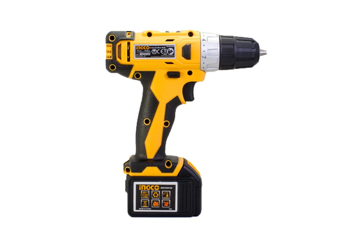 Máy khoan và vặn vít dùng pin Ingco CDLI228180 (18V)