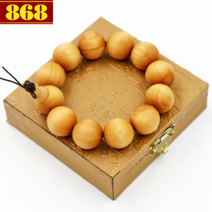 Vòng chuỗi đeo tay Gỗ Hoàng đàn 20 ly