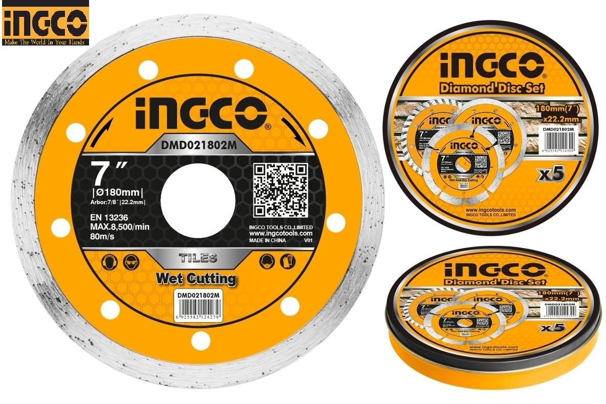 Đĩa cắt gạch ướt ingco dmd021802m