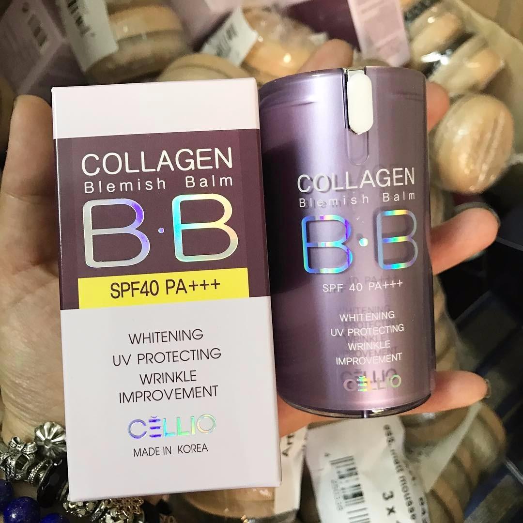 Kem trang điểm BB Collagen Cellio Hàn Quốc 40ml (Da tự nhiên)