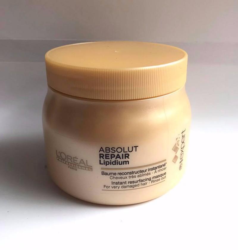 HẤP DẦU LOREAL ABSOLUTE REPAIR LIPIDIUM 500ML - PHỤC HỒI HƯ TỔN