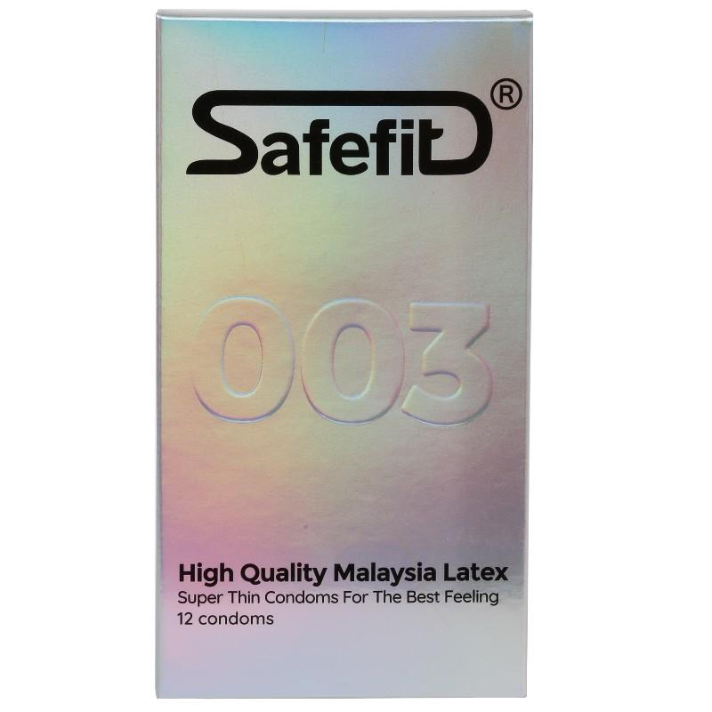 Bao Cao Su SafeFit Siêu Mỏng 003 (hộp 12)