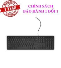 Bàn phím có dây Dell KB216 - cổng USB - Tem FPT Phân Phối