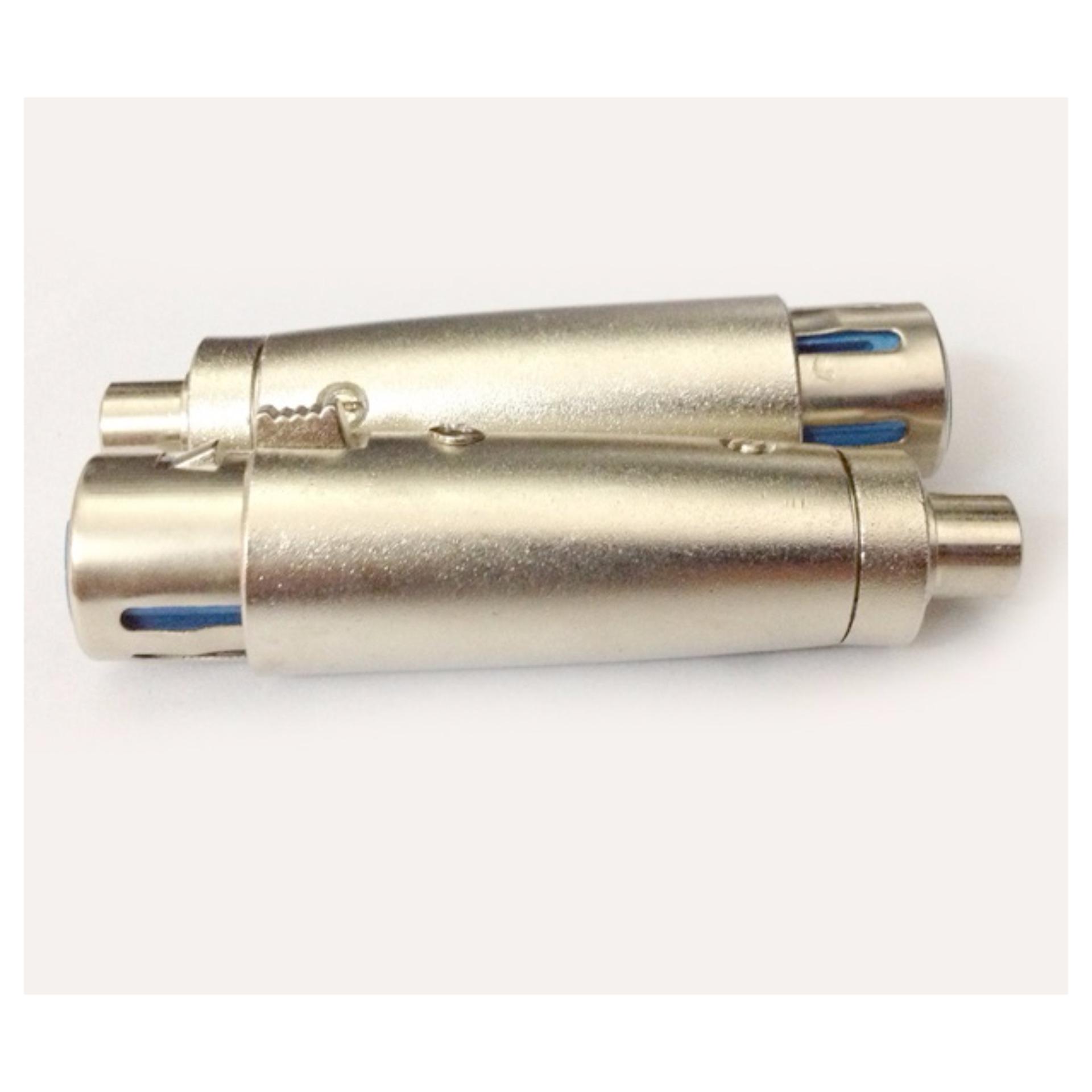 Bộ 2 Jack chuyển CANON cái ra AV cái