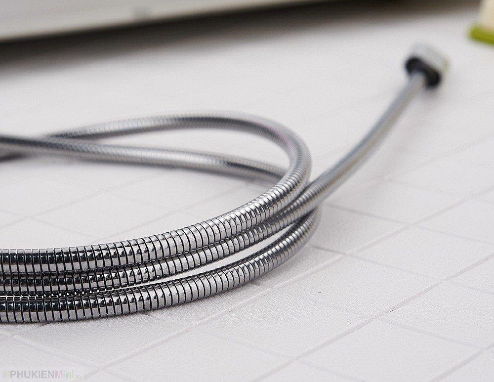 Cáp sạc cổng USB-C (Type C) mạ kẽm loại ngắn 20cm