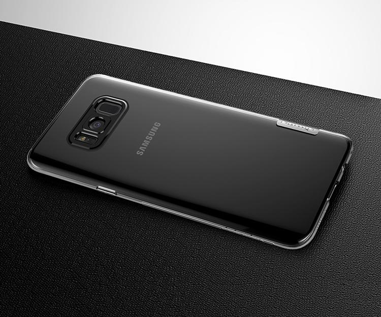Ốp lưng silicon Nillkin cho Samsung Galaxy S8 Plus (Trong suốt)