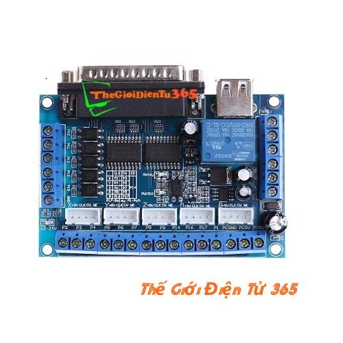 Mạch điều khiển mach3 5 trục 1 relay