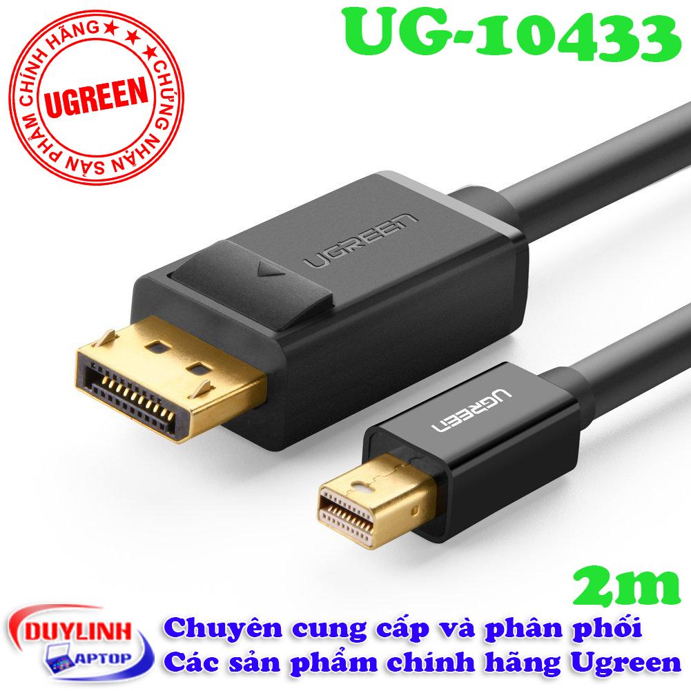 Cáp Thunderbolt ra Displayport - Dây Displayport ra Thunderbolt Ugreen  Mini Displayport