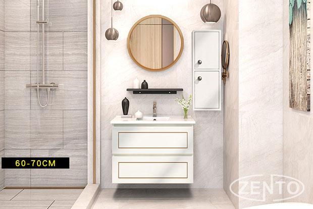 Bộ tủ, chậu, kệ gương Lavabo ZT-LV893