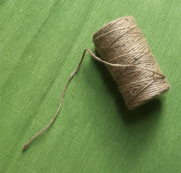 1 cuộn Dây thừng sợi 3 ly làm hade made dài 100 mét