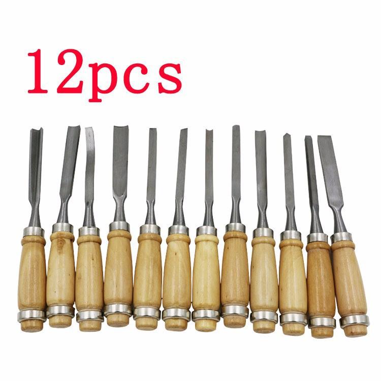 Bộ 12 mũi đục khắc gỗ đa năng