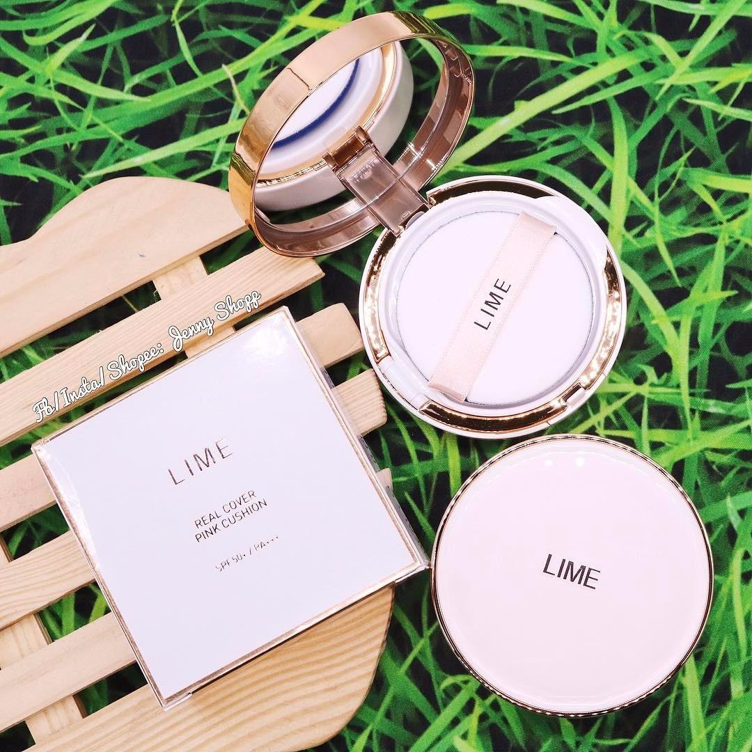 Phấn Nước LIME Real Cover Pink Cushion SPF 50+/ PA+++