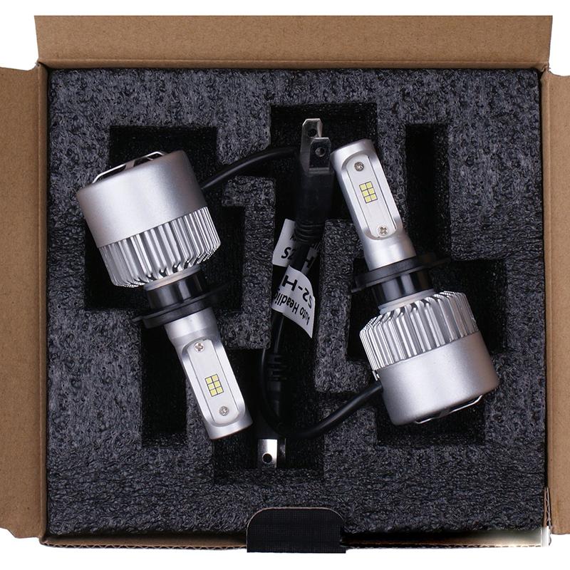 Bộ hai bóng đèn led headlight S055 chân H4