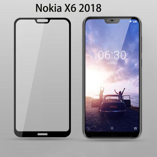 Kính cường lực Nokia 6.1 Plus / Nokia X6 (Full Màn, Full Keo)