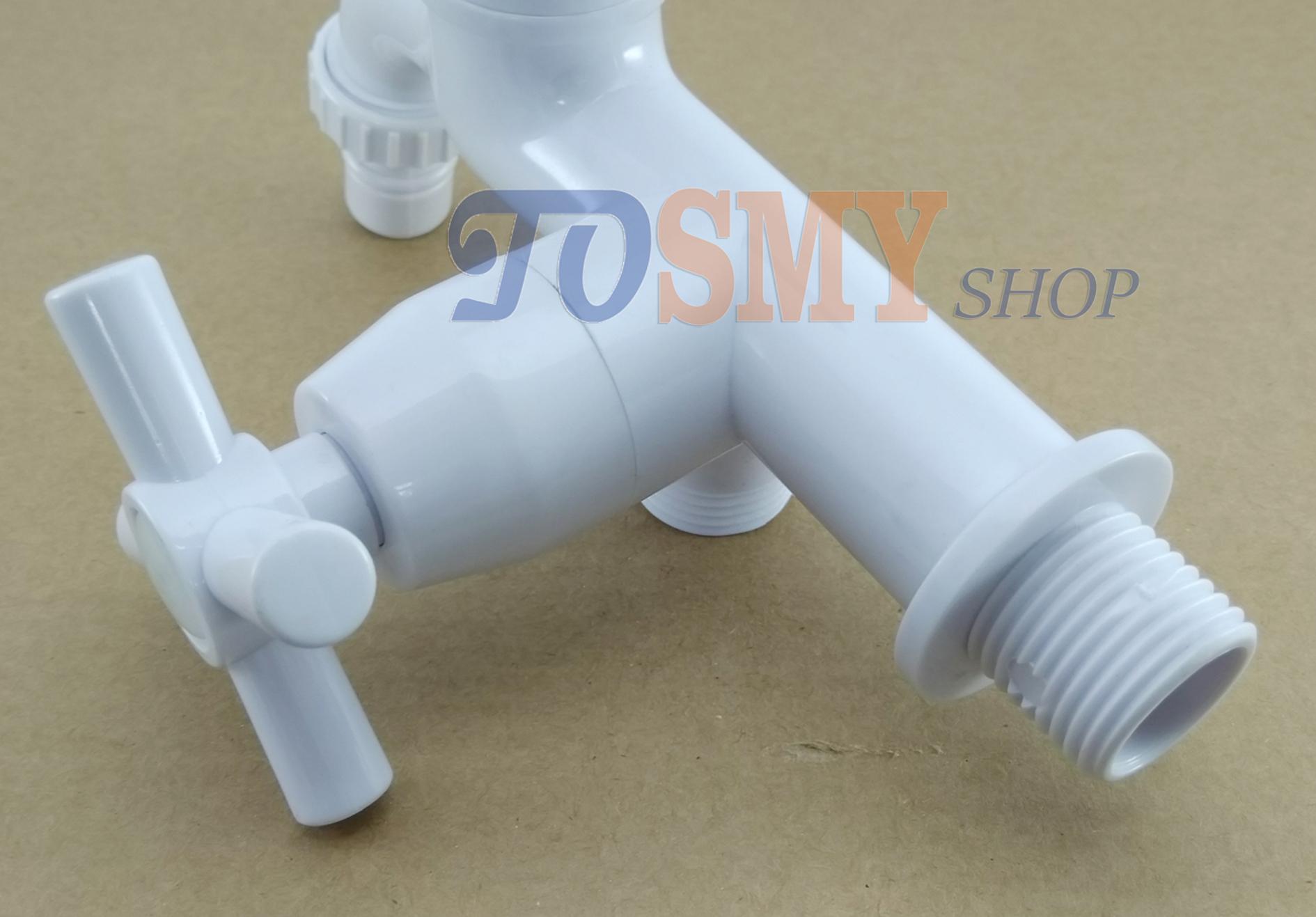 [HCM]Vòi sen lạnh Nhựa ABS NH02 (Trắng)