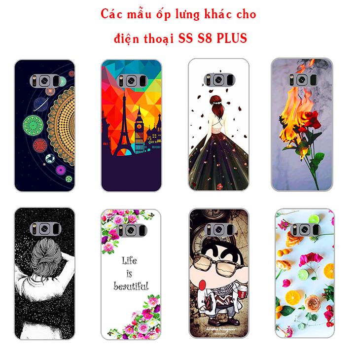 [HCM]Ốp lưng Samsung Galaxy S8 Plus- Silicon Dẻo - Cỏ Bốn Lá