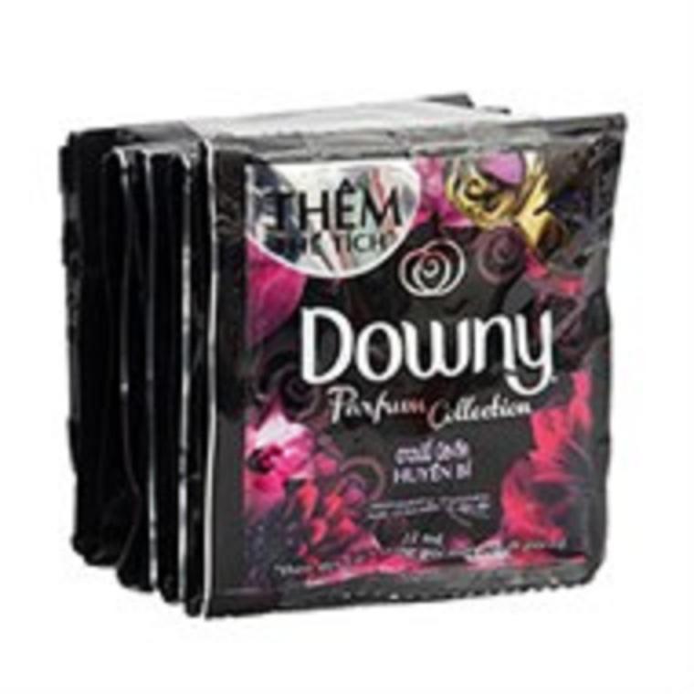 Combo 5 dây Nước xả vải Downy Huyền bí gói 22ml ( dây 10 gói) đen