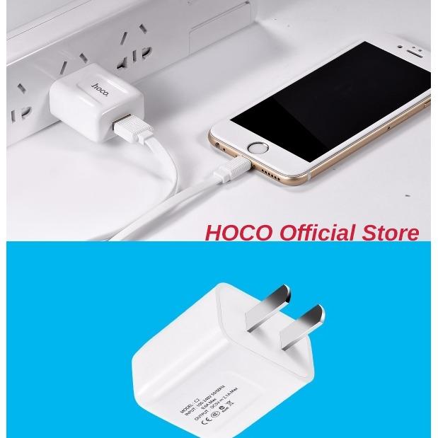 [HCM]Bộ sạc combo HOCO C2 cho iphone/ipad (hàng nhập khẩu) siêu nhanh