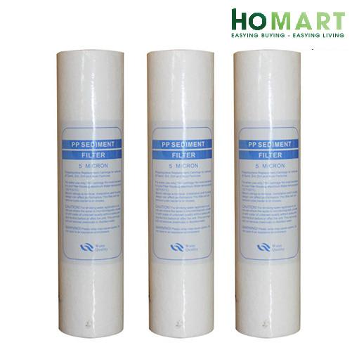 [HCM]Bộ 10 lõi  lọc nước số 1 PP 10inch TC