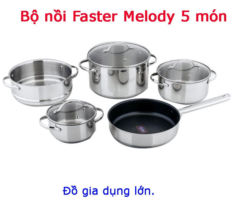 Bộ nồi từ Faster Melody 5 món