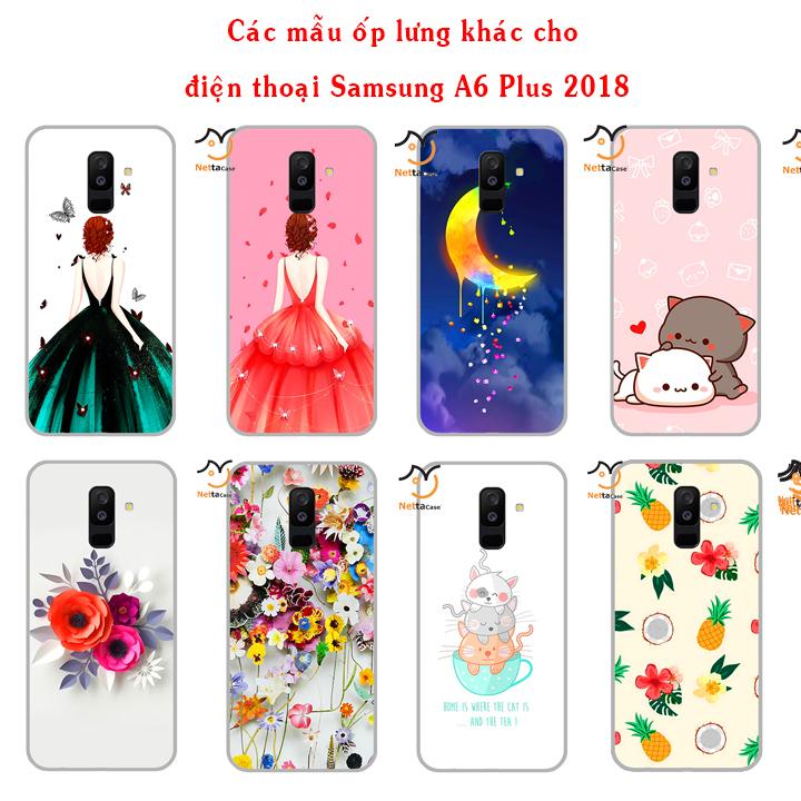 [HCM]Ốp lưng dẻo cho Samsung Galaxy A6 Plus 2018 - Moon 02