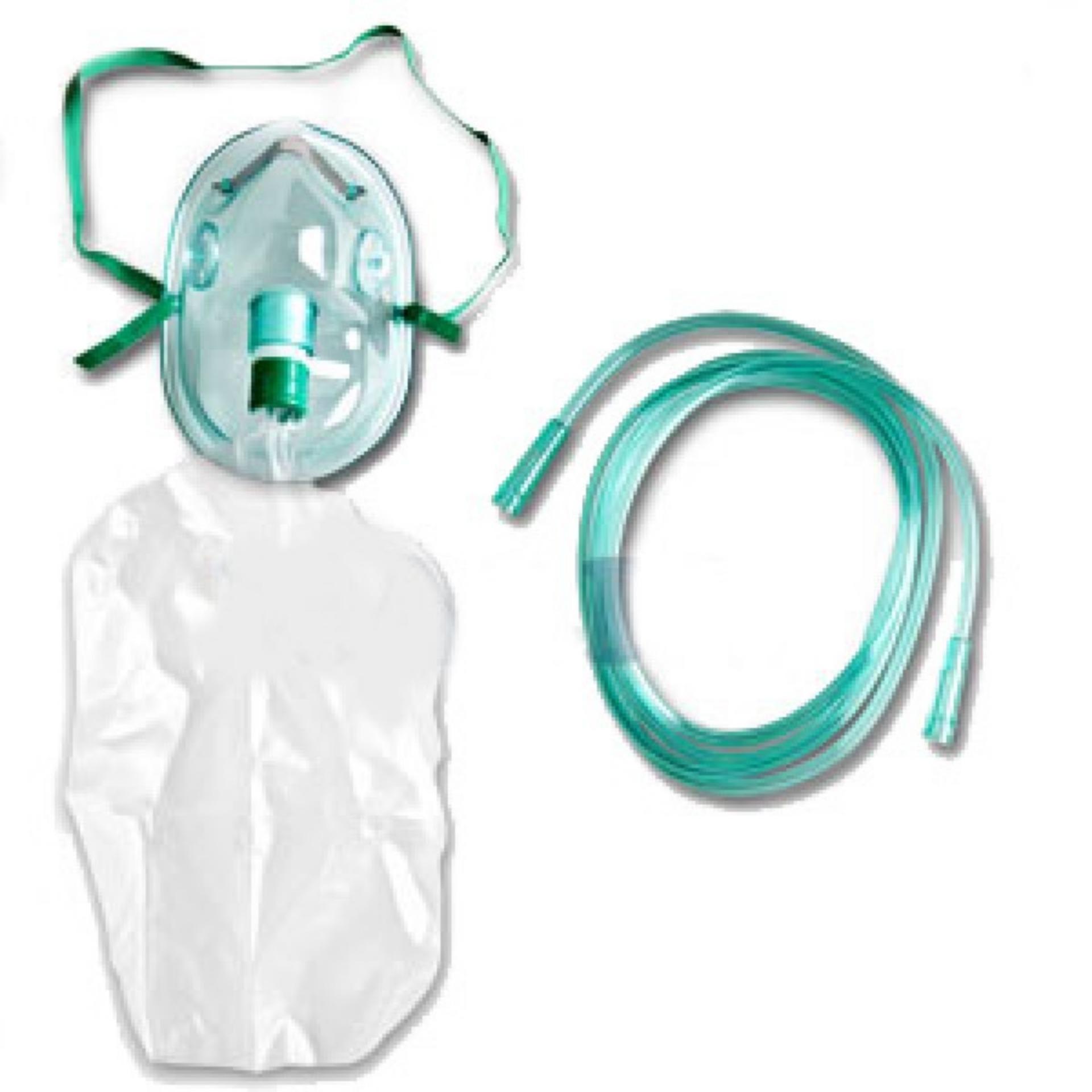 Bộ phụ kiện mặt nạ oxy có túi dự trữ mask oxy