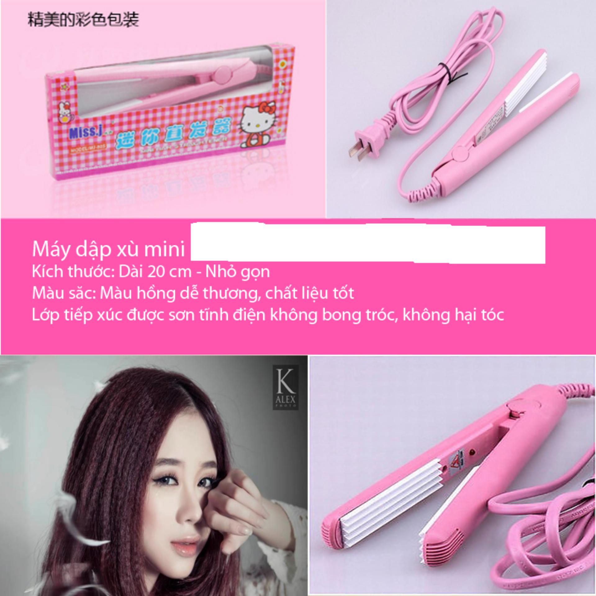 Máy dập xù tóc Magic Plus (Hồng)