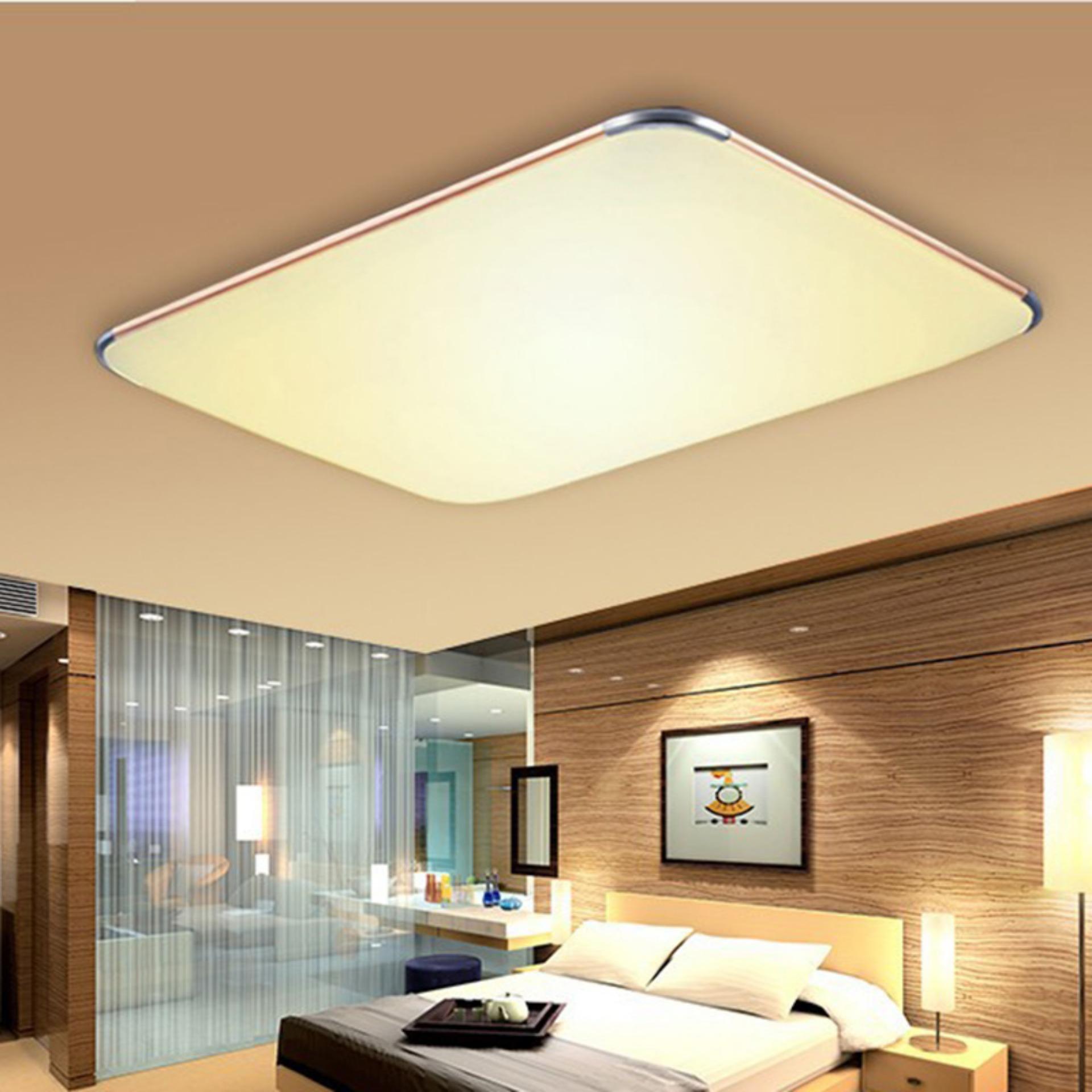 Newworldmall LED Panel Ceiling Light Kitchen Living Room Flush Lamp Downlight 15W Warm White - intl
